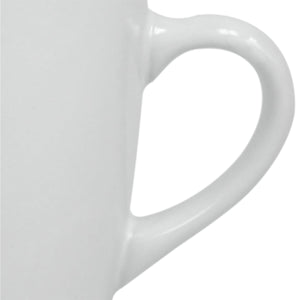 Home Basics 13 oz.  Ceramic Mug, White $1.50 EACH, CASE PACK OF 24