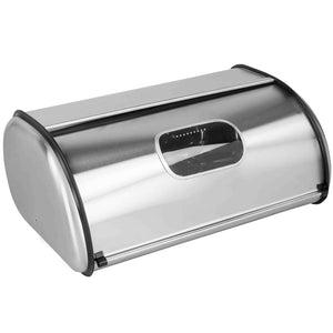Home Basics Stainless Steel Bread Box, Silver $20.00 EACH, CASE PACK OF 4
