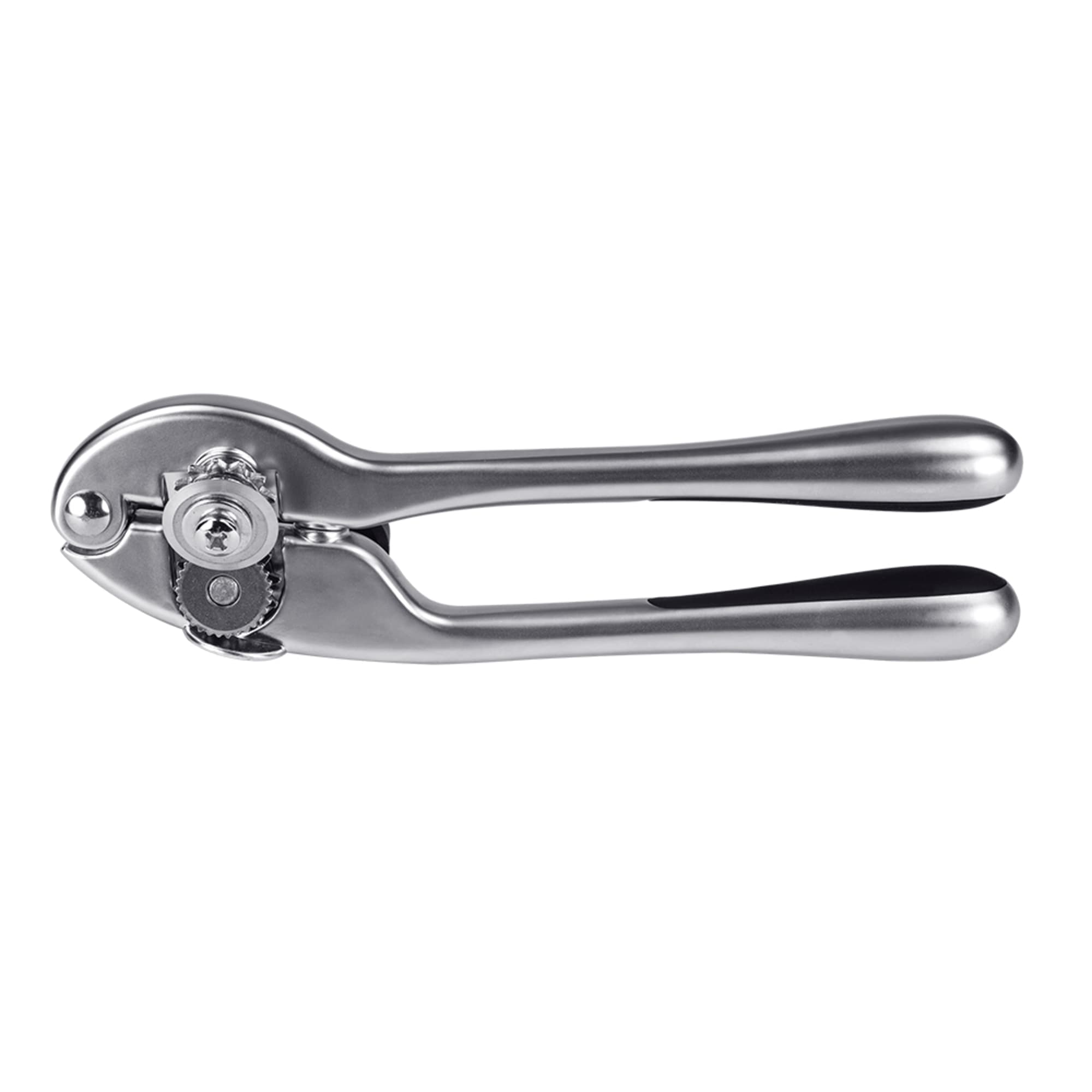 Home Basics Stainless Steel 3-in-1 Manual Can Opener, Silver, FOOD PREP