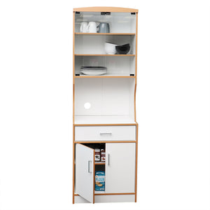 Home Basics Microwave Cabinet, White $120 EACH, CASE PACK OF 1