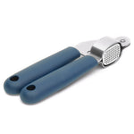 Load image into Gallery viewer, Michael Graves Design Comfortable Grip Stainless Steel Garlic Press, Indigo $6.00 EACH, CASE PACK OF 24
