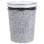 Load image into Gallery viewer, Home Basics Graph Open Top Round 5 Lt Plastic Waste Bin - Assorted Colors
