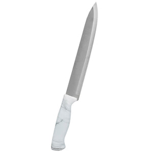 Home Basics Marble Collection 8" Carving Knife, White $2.5 EACH, CASE PACK OF 24