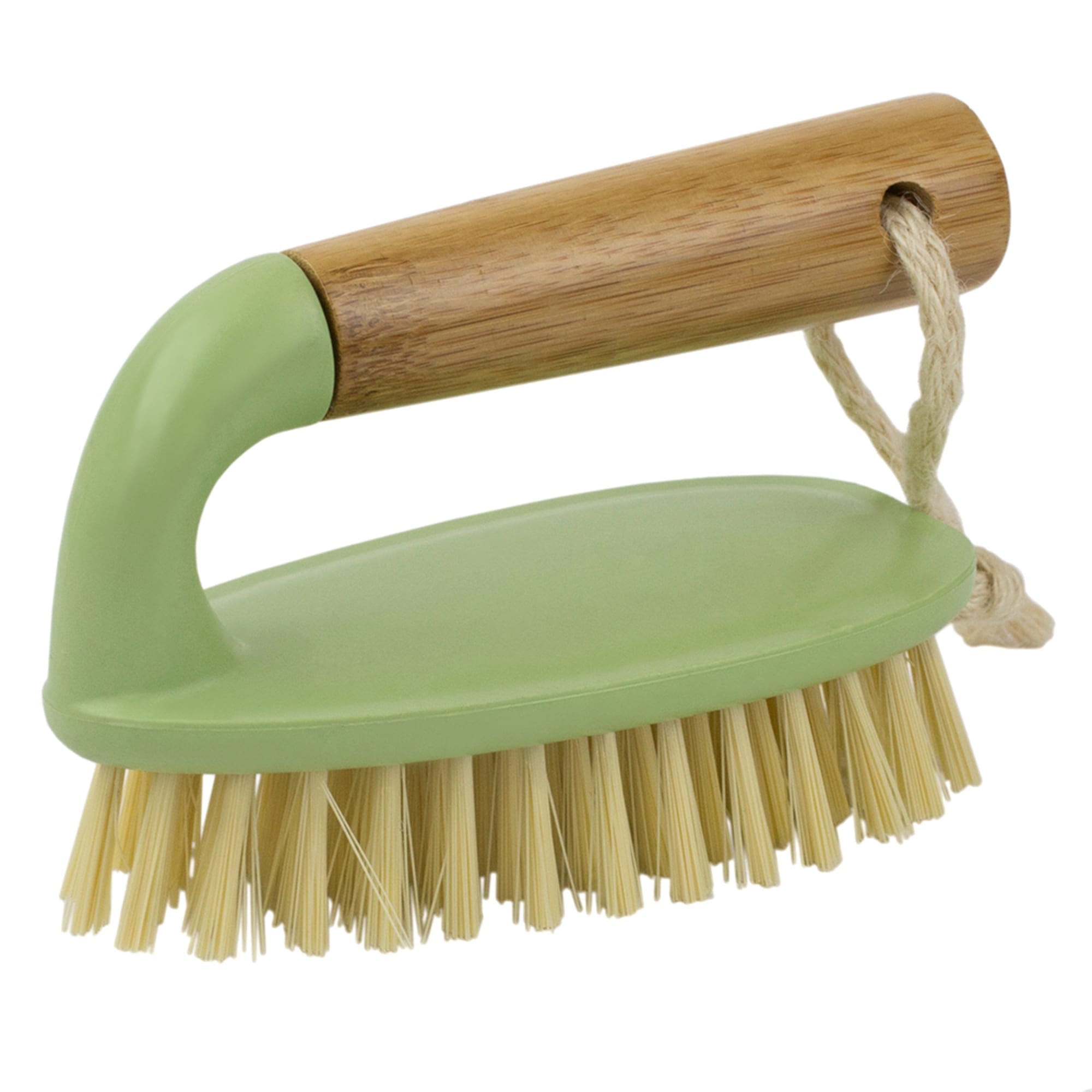 Home Basics Bliss Collection Bamboo Scrubbing Brush, Green $3 EACH, CASE PACK OF 12
