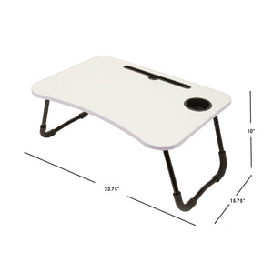 Home Basics Contoured Bed Tray with Media Slot and Cup Holder $15.00 EACH, CASE PACK OF 8