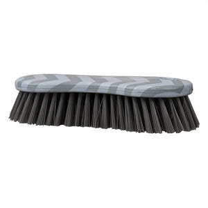 Home Basics Chevron Multi-Purpose Plastic Scrub Brush, Grey $3.00 EACH, CASE PACK OF 12
