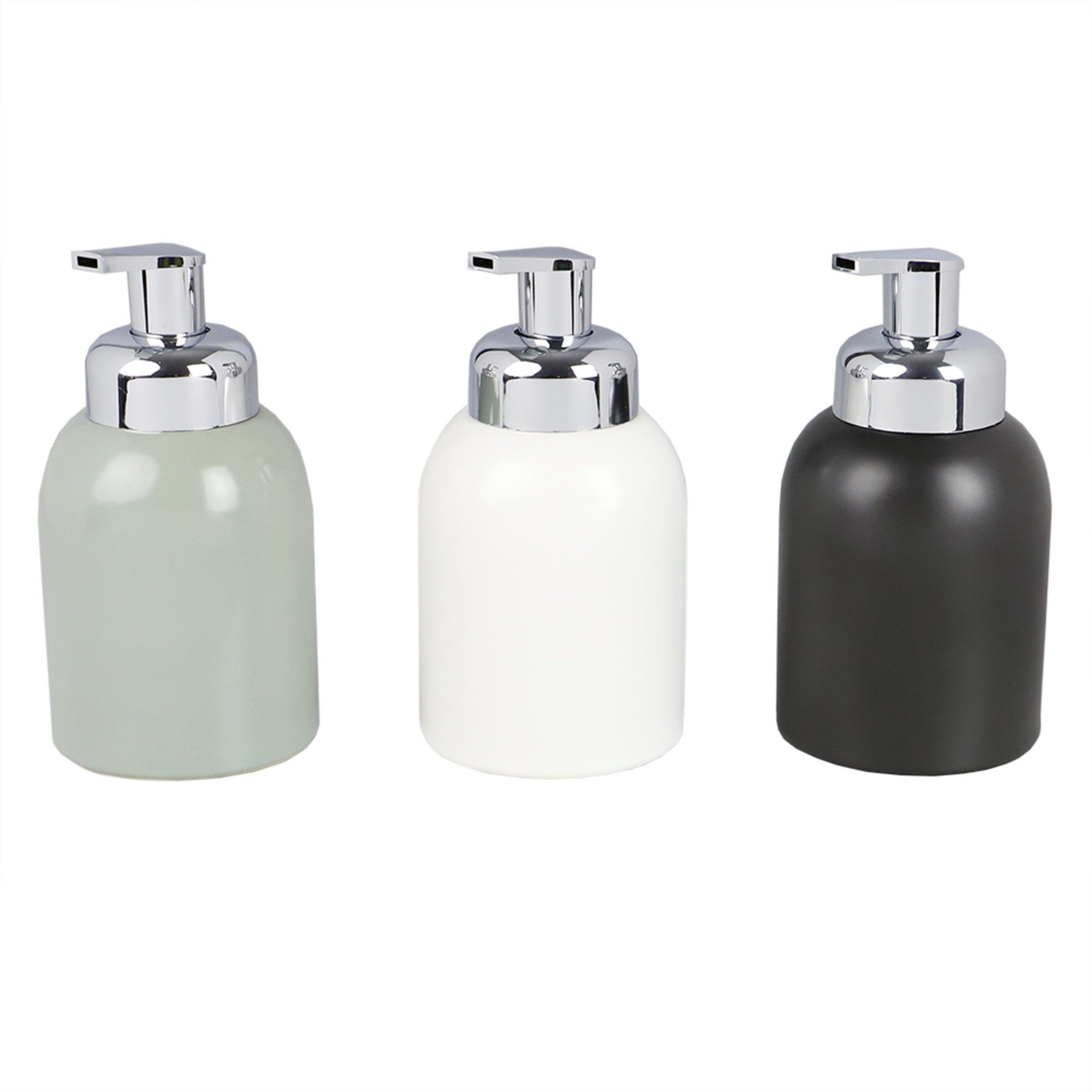 Home Basics 13.5 oz. Foaming Ceramic Soap Dispenser, BATH ORGANIZATION