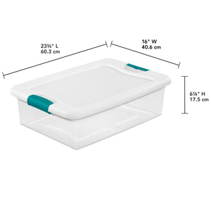 Sterilite 32 Quart / 30 Liter Latching Box $15.00 EACH, CASE PACK OF 6