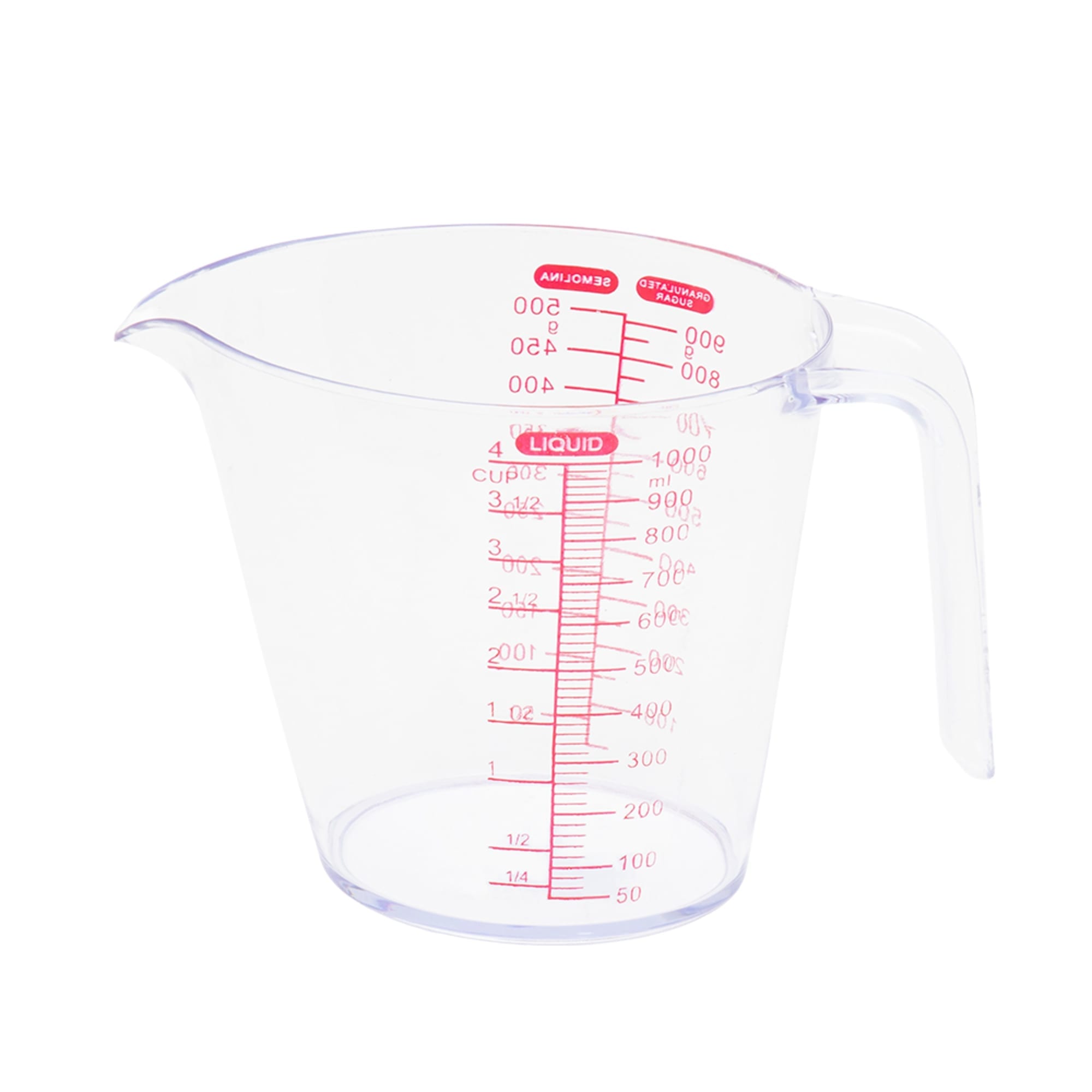 Home Basics 32 oz. Plastic Measuring Cup $2.00 EACH, CASE PACK OF 48