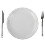 Load image into Gallery viewer, Home Basics 10.5&quot; Ceramic Dinner Plate, White $2.50 EACH, CASE PACK OF 12
