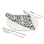 Load image into Gallery viewer, Home Basics Sleek 16 Piece Stainless Steel Flatware Set, Silver $8.00 EACH, CASE PACK OF 12
