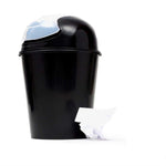 Load image into Gallery viewer, Home Basics 3L Waste Bin, Black $4 EACH, CASE PACK OF 6
