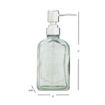 Load image into Gallery viewer, Home Basics Live 15.2 oz. Glass Soap Dispenser - Assorted Colors
