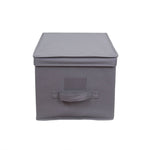 Load image into Gallery viewer, Home Basics 600D Polyester Large Storage Box, Grey $5.00 EACH, CASE PACK OF 12
