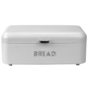 Home Basics Soho Metal Bread Box, White $25.00 EACH, CASE PACK OF 4