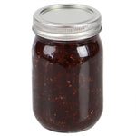 Load image into Gallery viewer, Home Basics 12 oz. Wide Mouth Clear Mason Canning Jar $1.25 EACH, CASE PACK OF 12
