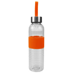 Load image into Gallery viewer, Home Basics 20 Oz. Plastic Travel Bottle with Built-in Carrying Strap and Textured Grip $4.00 EACH, CASE PACK OF 12
