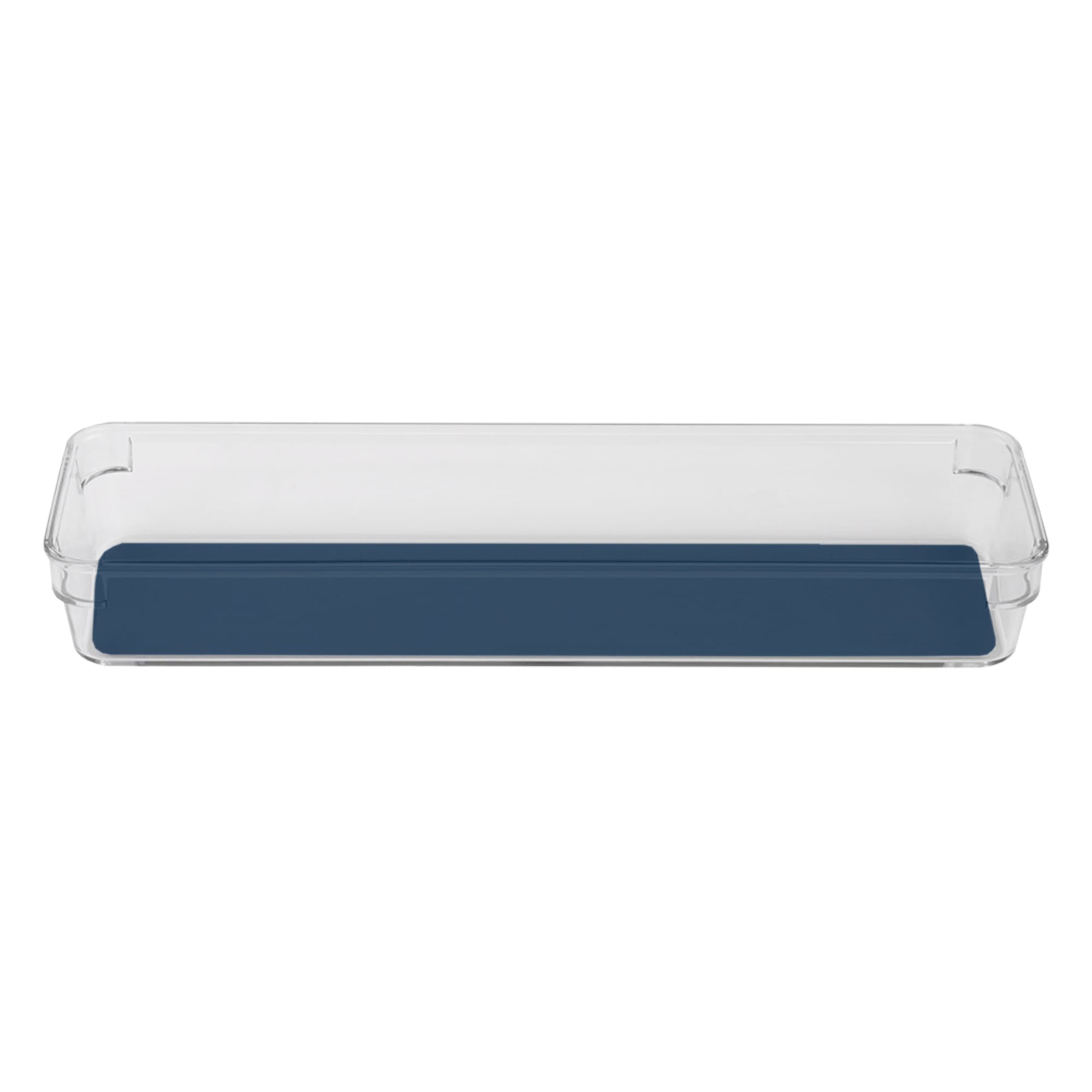 Michael Graves Design 12.75" x 3.75" Drawer Organizer with Indigo Rubber Lining $3.00 EACH, CASE PACK OF 24