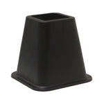 Load image into Gallery viewer, Home Basics 4 Piece Plastic Bed Risers, Black $6.00 EACH, CASE PACK OF 12
