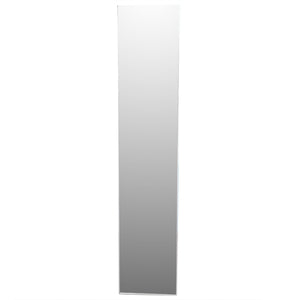 Home Basics 11” x 58” Easel Back Full Length Mirror with MDF Frame, Silver $20 EACH, CASE PACK OF 4