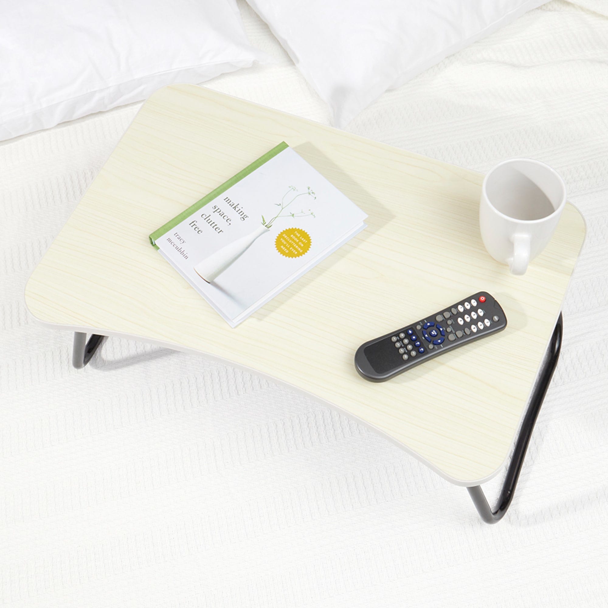 Home Basics Contoured MDF Bed Tray $15 EACH, CASE PACK OF 8