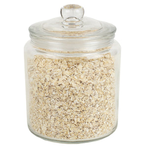 Home Basics Renaissance Collection Small 1 Lt Glass Jar with Easy Grab Knob Handles, Clear $3.00 EACH, CASE PACK OF 6