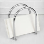 Load image into Gallery viewer, Home Basics Simplicity Collection Napkin Holder, Satin Chrome $4.00 EACH, CASE PACK OF 12
