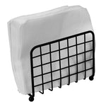 Load image into Gallery viewer, Home Basics Grid Collection Non-Skid Free Standing Napkin Holder, Black $3.00 EACH, CASE PACK OF 12
