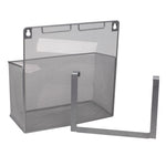 Load image into Gallery viewer, Home Basics Over the Cabinet Mesh Steel Basket, Silver $10.00 EACH, CASE PACK OF 6

