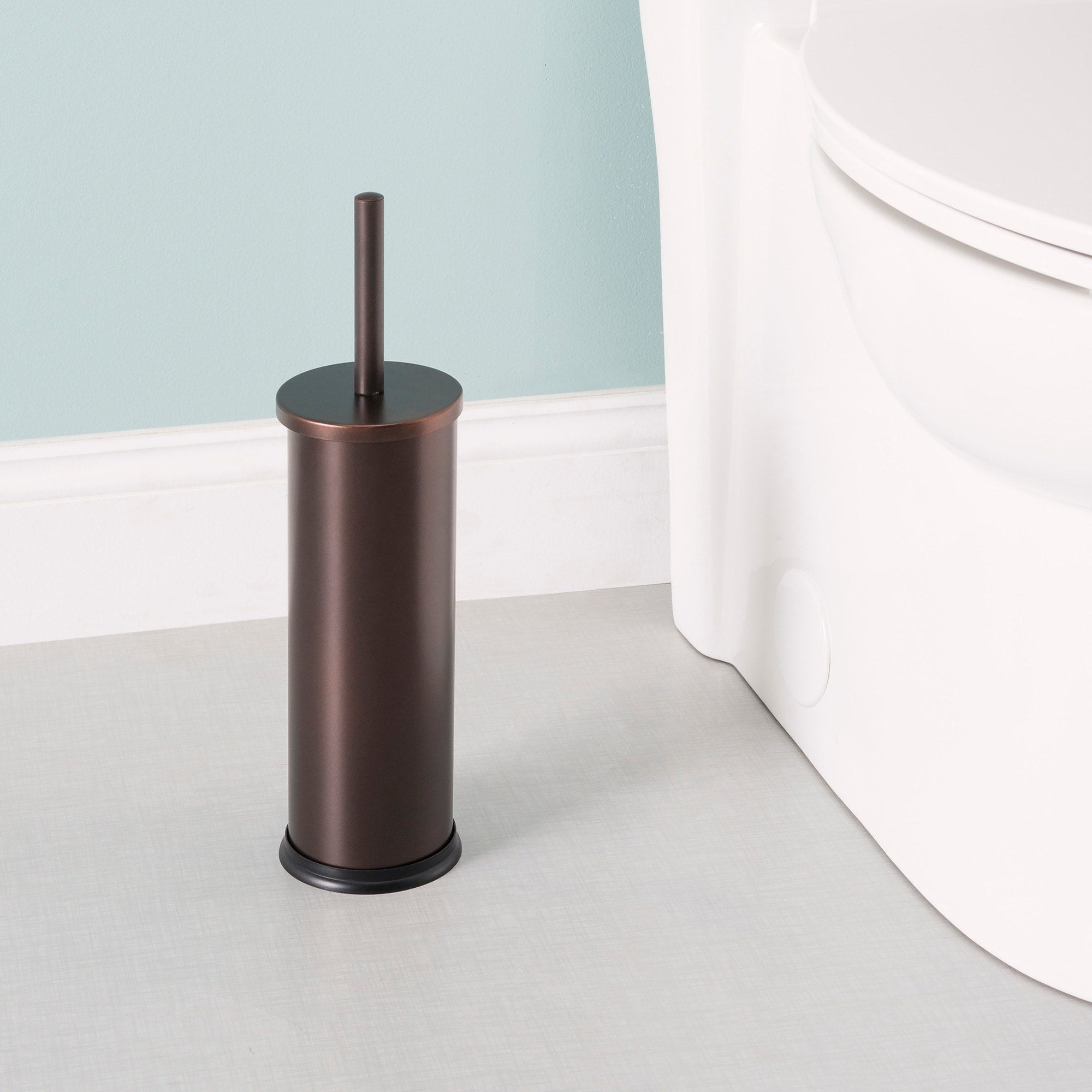 Home Basics Bronze Toilet Brush Holder $5.00 EACH, CASE PACK OF 12