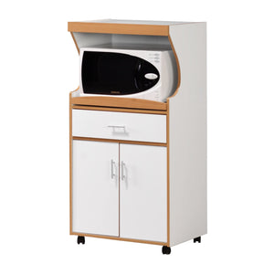 Home Small  Wood Microwave Cart, White $80.00 EACH, CASE PACK OF 1