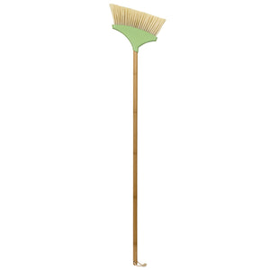 Home Basics Bliss Collection Bamboo Broom, Green $5.00 EACH, CASE PACK OF 12