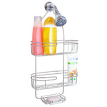 Load image into Gallery viewer, Home Basics Element Shower Caddy, Satin Nickel $12.00 EACH, CASE PACK OF 6
