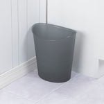 Load image into Gallery viewer, Sterilite 3 Gallon/11.4 Liter Oval Wastebasket Grey Flannel Tint $5.00 EACH, CASE PACK OF 6
