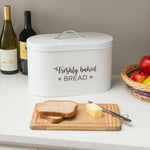 Load image into Gallery viewer, Home Basics Cuisine Collection Tin Bread Box $15 EACH, CASE PACK OF 4
