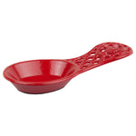 Load image into Gallery viewer, Home Basics Cast Iron Rooster Spoon Rest, Red $4.00 EACH, CASE PACK OF 6
