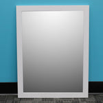 Load image into Gallery viewer, Home Basics Framed Painted MDF 18” x 24” Wall Mirror, White $10.00 EACH, CASE PACK OF 6
