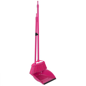 Home Basics Brights Collection 2 Piece Sweeper Set - Assorted Colors