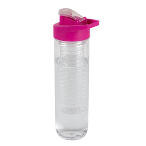 Home Basics 24 oz. Sports Bottle with Infuser - Assorted Colors