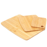 Load image into Gallery viewer, Home Basics 3 Piece Bamboo Cutting Board Set, Natural $8.00 EACH, CASE PACK OF 12
