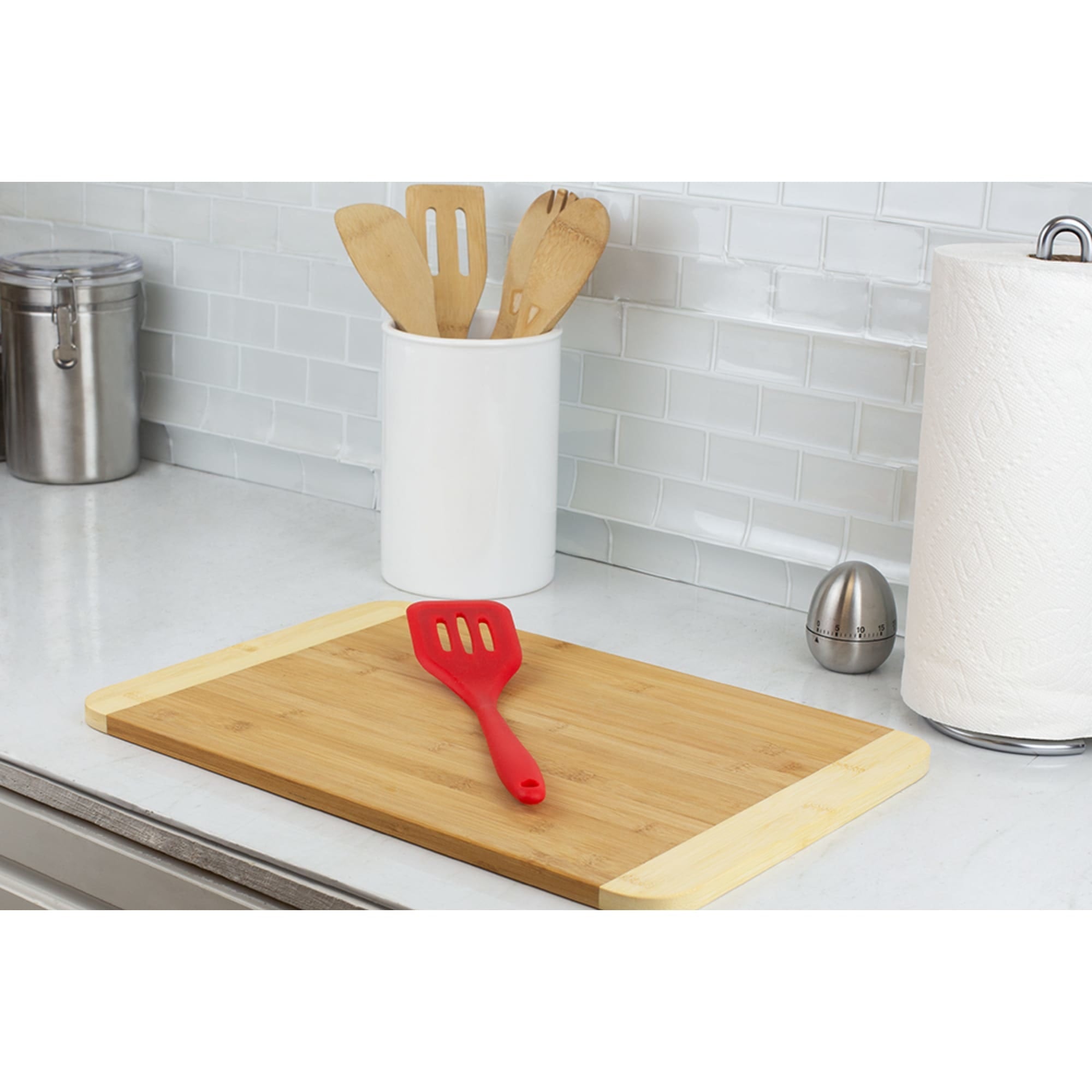 Home Basics Heat-Resistant Silicone Spatula, Red $3.00 EACH, CASE PACK OF 24