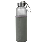 Load image into Gallery viewer, Home Basics Glass Travel Bottle with Insulator - Assorted Colors
