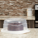 Load image into Gallery viewer, Home Basics Round Cake Keeper with Lid $5.00 EACH, CASE PACK OF 6
