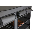 Load image into Gallery viewer, Home Basics  7 Tier Multi-Purpose Polyester Storage Shelf, Grey $25.00 EACH, CASE PACK OF 5
