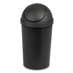 Load image into Gallery viewer, Sterilite 3 Gallon / 11.4 Liter Round SwingTop Wastebasket Black $7.00 EACH, CASE PACK OF 6
