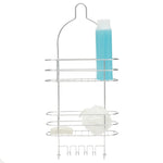 Load image into Gallery viewer, Home Basics 2 Tier Wire Shower Caddy, Chrome $10.00 EACH, CASE PACK OF 6
