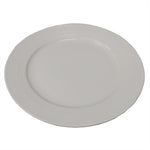 Load image into Gallery viewer, Home Basics Embossed Thread 10.5&quot; Ceramic Dinner Plate, White $3.00 EACH, CASE PACK OF 24
