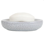 Load image into Gallery viewer, Home Basics Crackle 4 Piece Ceramic Bath Accessory Set, Grey $10.00 EACH, CASE PACK OF 12
