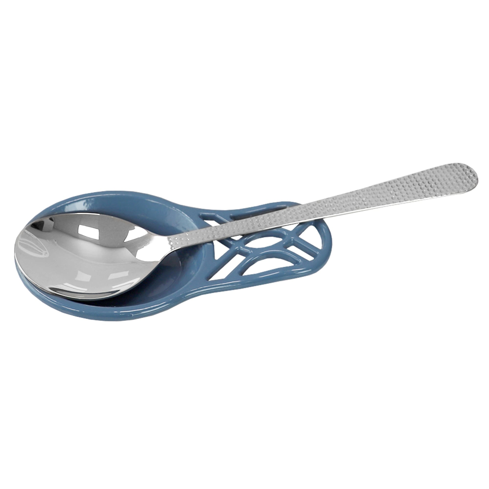 Home Basics Iris Cast Iron Spoon Rest, Slate $4 EACH, CASE PACK OF 6