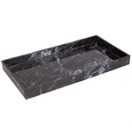 Load image into Gallery viewer, Home Basics Faux Marble Vanity Tray, Black $6.00 EACH, CASE PACK OF 8
